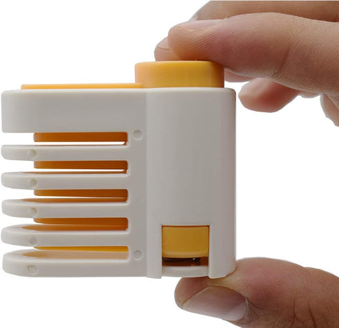 2PCS DIY Cake Slicer, 5 Layers Leveler Slicer for Bread and Toast, Kitchen Fixator Tool, Orange