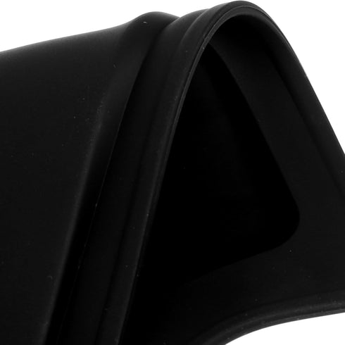 Silicone Toaster Dust Cover, 2 Slice Electric Bread Maker Lid, Black Toaster Machine Top Cover Accessories