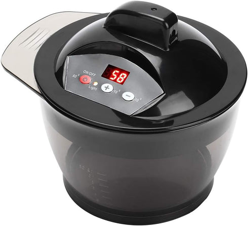 Electric Mixer with Scales Mixing Bowl, Automatic Dye Cream Blender for Hair Salon, Home, US Plug