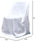 1 Sparkles Make It Special Polyester Folding Chair Covers - Premium, Durable, Foldable Chair Covers/Slipcover