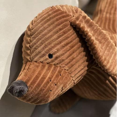 KOWAKA (27.5inches) Dachshund Dog Plush Hug Pillow Soft Durable Stuffed Throw Cushion Dachshund Animals Hug Pillow