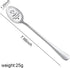 DOYOUDO Papa Ice Cream Shovel Stainless Steel Coffee Tea Spoons Grandpa Daddy Dad Gifts Funny Fathers Day Birthday