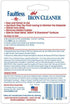 FAULTLESS Hot Iron Cleaner, Non-Toxic Steam Iron Cleaner, Removes Melted Fabrics, Glue, Lime Deposits