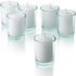 Bulk Pack of 72 White Votive Candles, Unscented Bulk Candles with 15 Hour Burn Time for Weddings and Parties