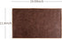 1220 Inch Waterproof PU Leather Table Runner, Vintage Coffee/Tea Mats, Heat Resistant & Wipe Clean, Bedside Nightstand