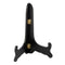 Tripar Wooden Display Stand, Handcrafted Design with Gold Latches, Black Finish (8-Inch Depth) - Perfect for Plates,