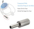 Joywayus Aeration Stone 0.5 Micron Stainless Steel Oxygenation Diffusion Stone for Home Brewing Wine Beer Soda