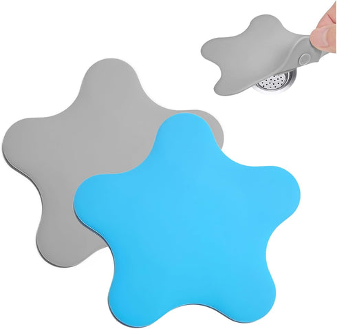 2 Pack Bathtub Stopper Tub Drain Plug Stopper, Adorable Universal Silicone Bath