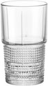 Bormioli Rocco Bartender Novecento Stackable Hi-Ball Drinking Glass, Clear, Set of 4