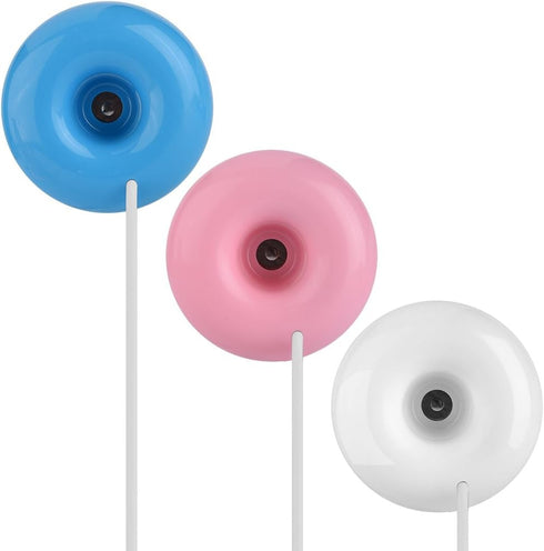 Yoidesu Portable Mini USB Vaporizer Humidifier, Doughnut-shaped for Home Office Car (White)