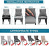 Set 1,Beige Liykimt Stretch Wingback Side Chair Slipcover-Accent Chair Cover Slipcover with Arm,Washable Upholstered