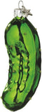 Midwest Legend of The Pickle Glass Christmas Tree Ornament, 4 Inch Green