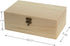 Zhou Pine Wood Storage Box - Natural DIY Accessories Set with Hinged Lid, Perfect for Art Lovers and Family Collections