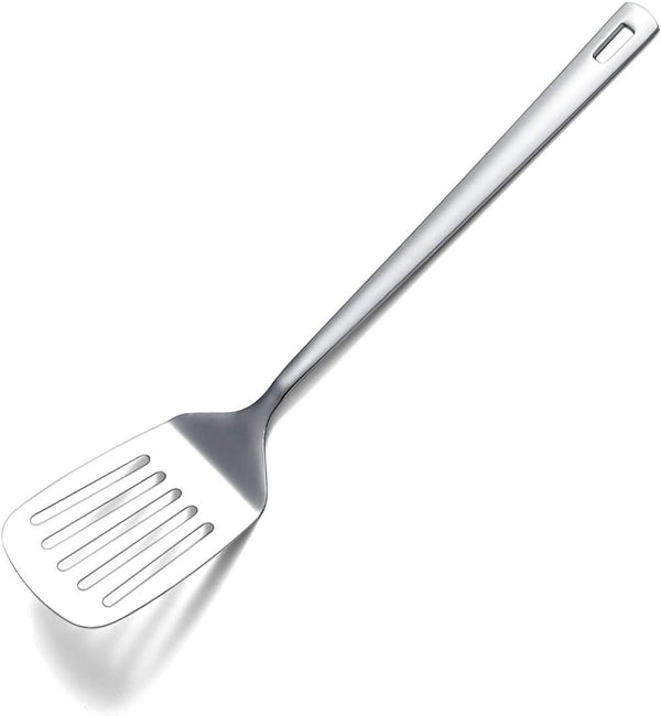 Stainless Steel Spatulas, Berglander Slotted Turner, Metal Spatulas for Cooking, Kitchen Spatulas for Nonstick Cookware