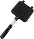 Double-Sided Non-stick Frying Pan, Grill Pan, Waffle Maker for Cake, Toast, Sandwich, Snack Griddle
