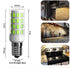 E14 Light Bulb, NOT-Dimmable E14 Socket Oven Bulb for Salt Lamp, Replacement Light Fitting, Multipurpose Small Edison