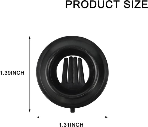 285868 Washer Filter Plug Kit for Whirlpool, Replaces 285250 285251 3361948, 4 Pack