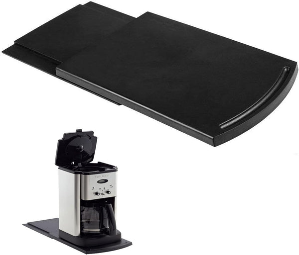 HauSun Handy Sliding Tray Mat for Coffee Maker, Kitchen Appliance Moving Caddy for Air Fryer, Blender, Stand Mixer