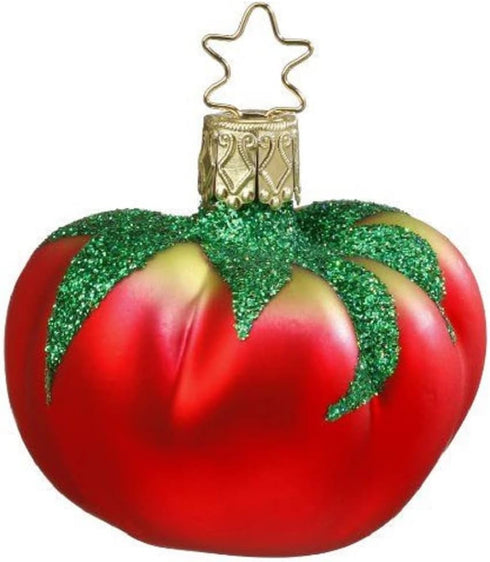 Tomato 1-099-10 IGM German Blown Glass Christmas Ornament
