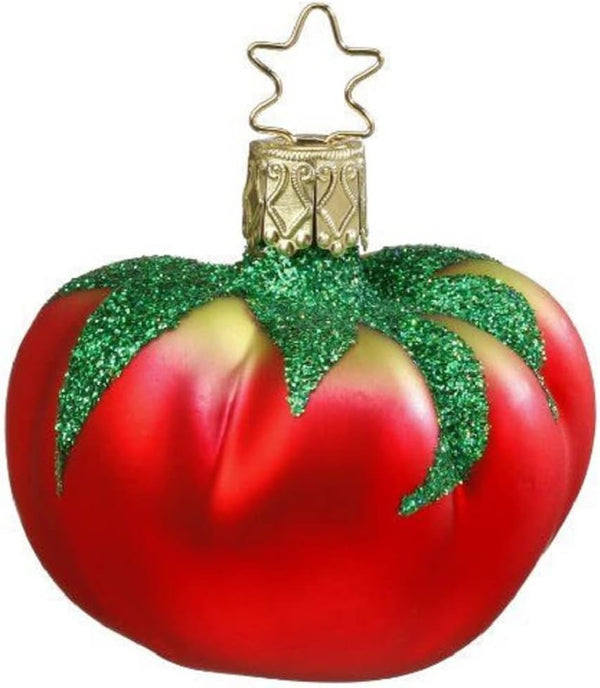Tomato 1-099-10 IGM German Blown Glass Christmas Ornament