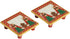 Marble Chowki Pair with Kalash Puja