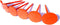NSY 6 Pack Survey Marker/Survey Stakes/Property Marker Permanent/Ground Marker/Lot Linemarker/Boundary Marker Orange