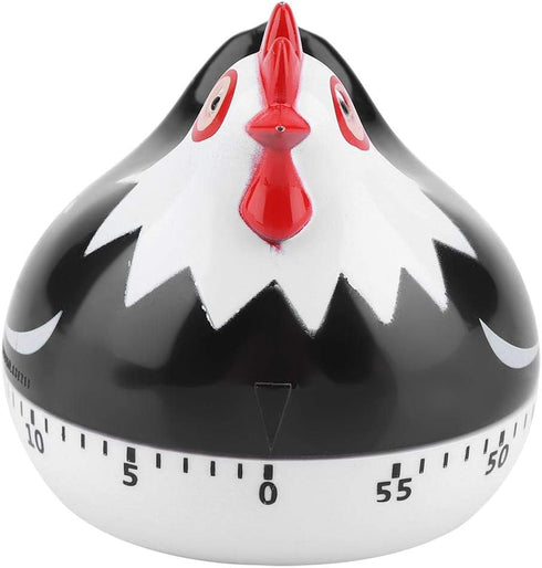 Cooking Timer Oven Timer, Kitchen Timer for Boiled Eggs, Egg Timer for Home Baking (Black)