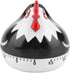 Cooking Timer Oven Timer, Kitchen Timer for Boiled Eggs, Egg Timer for Home Baking (Black)