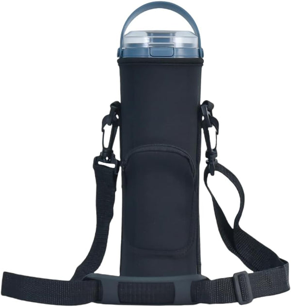 Portable Blender Carry Storage Bag Sleeve with Shoulder Strap for Ninja 18oz Blast Blender, Black
