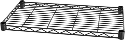 SINGAYE 5 Shelves Wire Shelf Storage Unit, Adjustable Metal Shelves for Laundry Bathroom Kitchen Office (Black)