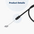 Ximoon 582598601 Drive Cable for Husqvarna Walk Behind Mower L221A, Replacement Lawn Mower Parts