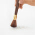 Coffee Grinder Cleaning Brush, Wood Handle & Natural Bristles, Espresso Dusting Tool for Home Kitchen, Brown