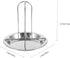 Yardwe Chicken Roaster Rack, Stainless Steel Vertical Roaster Rack for Grill Oven BBQ