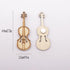 Guitar Magnets Refrigerator, JruiZhp16 Pcs Lovely Violin Shaped Magnets Magnetic Home Decoration, for Office Whiteboard Magnet, Cabinet Magnet, Dishwasher Magnet, Locker Magnet