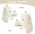 Yagamo Reading Pillow for Bed Sitting Up, Adults and Teens Backrest with Arms, Velvet Back Support Pillow for Sitting