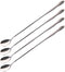 SellerWay Long Handle Spoon, 12-inch Stainless Steel Iced Teaspoon for Mixing, Set of 4