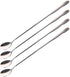 SellerWay Long Handle Spoon, 12-inch Stainless Steel Iced Teaspoon for Mixing, Set of 4