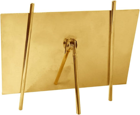 Isaac Jacobs 4x6 Gold Magnetic Acrylic Metal Easel Frame (Horizontal)