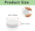 Fridge Magnets, 80Pcs White Strong Decorative Magnets, Heavy Duty Round Magnets for Office Kitchen Locker