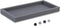 Bathroom Trays for Counter, Silicone Vanity Trays for Bathroom, Rectangle Sponge Holder for Kitchen Sink - Grey