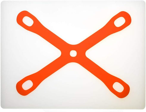 Mercer Culinary M18930 Board Buddyz, Orange, 15 Inch x 20 Inch to 18 Inch x 30 Inch