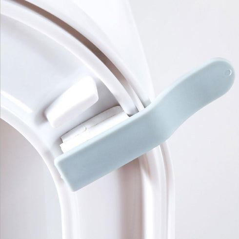 Daycount 4-Pack Toilet Cover Extractor Lid Lifter Holder - Self Adhesive Toilet Lid Protector