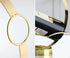 Countertop GeLive Gold Wine Bottle Holder Single Bottle Display Stand Freestanding Wine Rack Kitchen Table Decor Wine