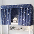 Heidi Galaxy Star Bed Canopy, Single Sleeper Bunk Bed Curtain, Blackout Cloth Mosquito Nets