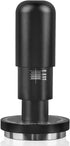 51mm Calibrated Espresso Tamper with Adjustable Pressure Feature, Anodized Aluminum Handle and Stainless Steel Base