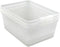 Large Plastic Storage Bins, Set of 3, Clear Organization Baskets