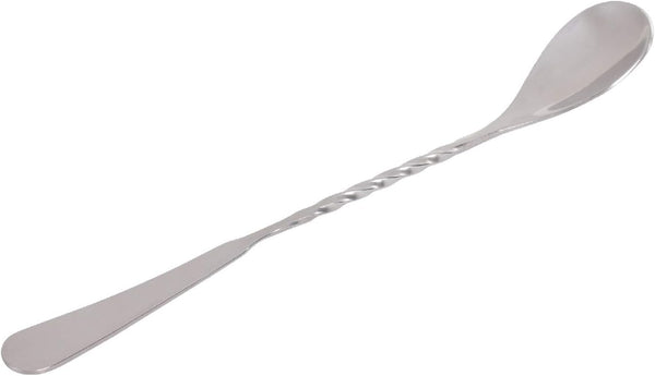 Thirsty Rhino Skede, 8 Inches Professional Bar Cocktail Mixing Spoon, Stainless Steel (Set of 2)