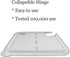 EVERIE Collapsible Hinged Lid for Anova Nano 750w, 800w, 900w, 1000w and Rubbermaid Container 12, 18, 22 Quart