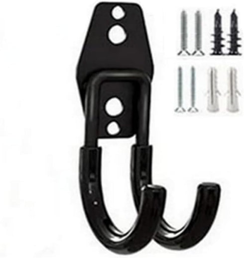 zoele Wall Mounting High Velocity Floor Fan Bracket, Industrial Grade Hook Hanger for Wall Fan Support (Black)