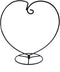 Awesomes Air Plant Stand/Flower Pot Stand Holder Iron Pothook Stand for Hanging